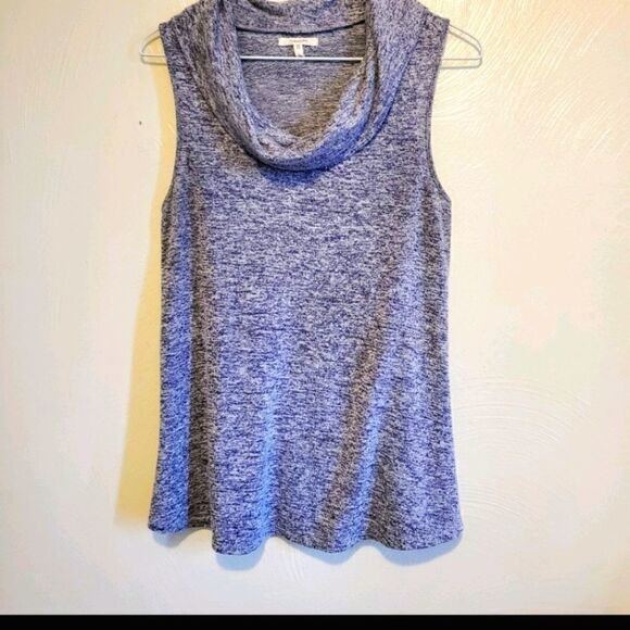 Purple Swoop Neck Tank Top - Picture 1 of 4